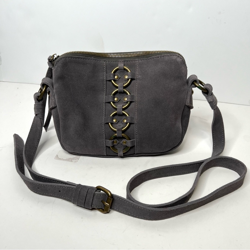 Elle Jae Gypset Suede Crossbody Bag